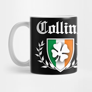 Collins Shamrock Crest Mug